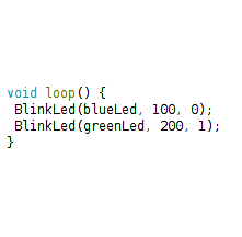 Blink Multiple Leds at Different Rates, 1 Function, No Delay ...