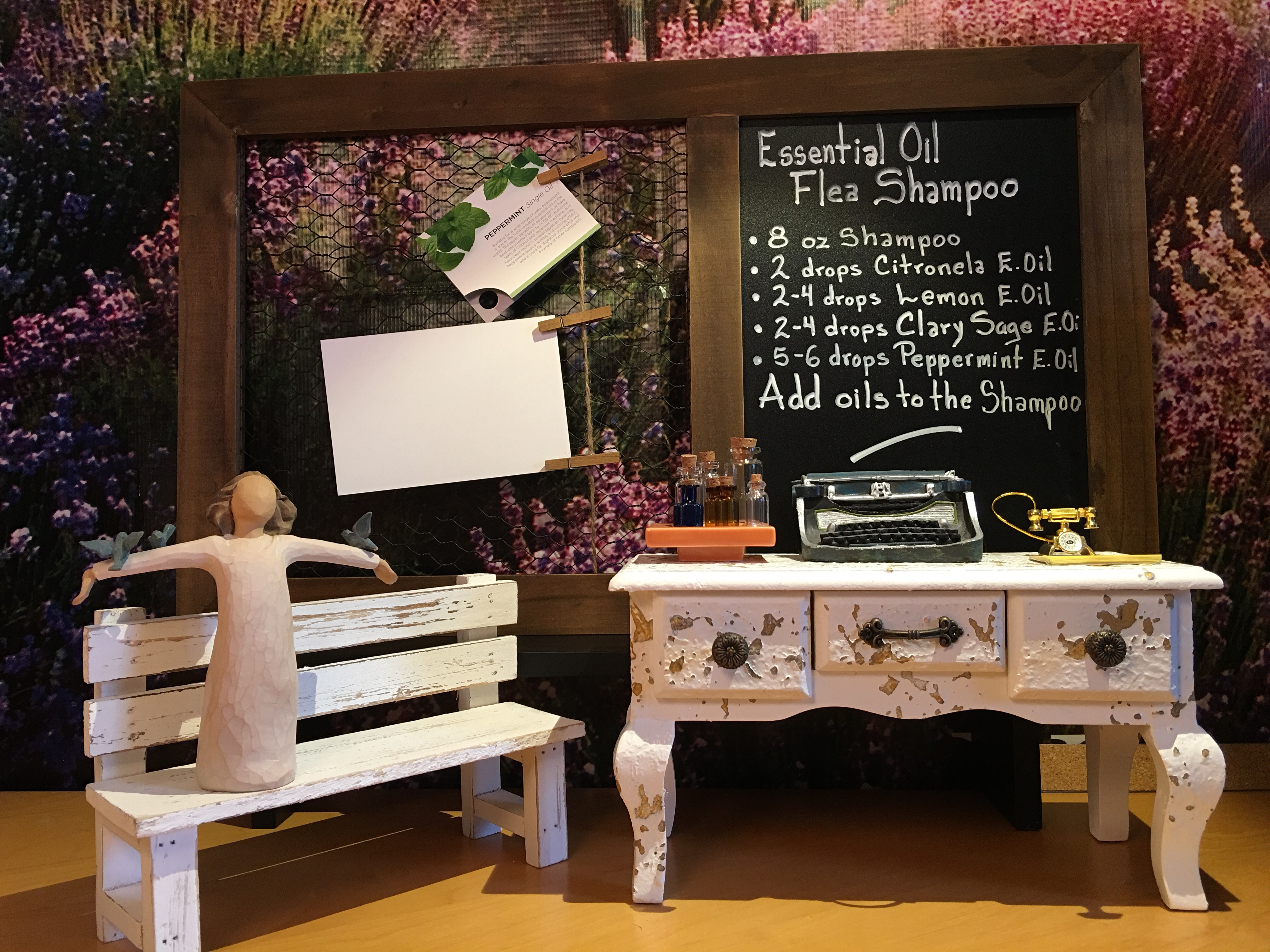 Essential Oil Flea Shampoo