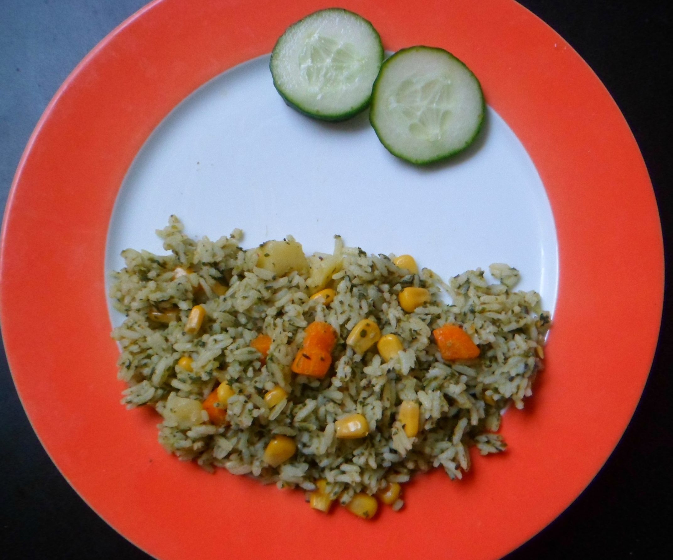 Spinach Pulao