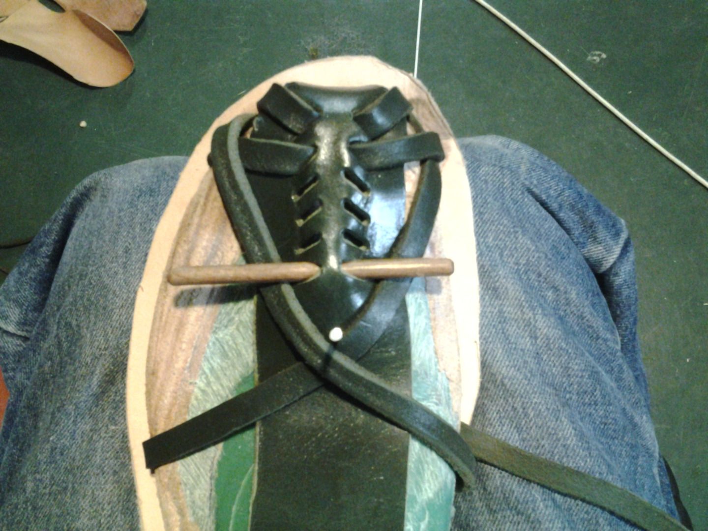 marli huarache mule