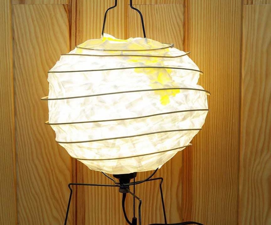 How to Make a Japanese Lampshade. 12 Steps (with Pictures