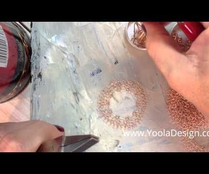 Connecting Earwires to Wire Crochet Dreamcatcher Earrings  