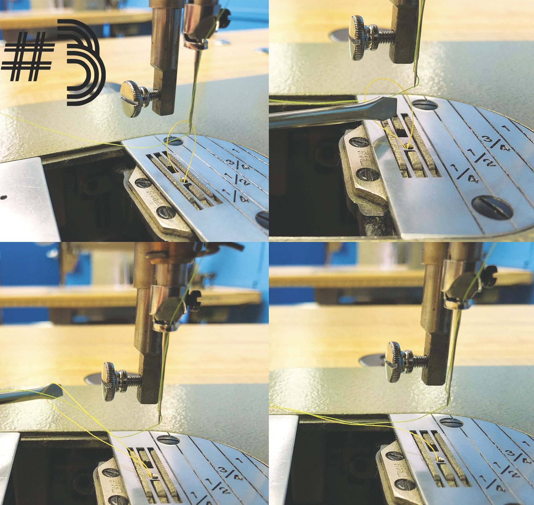 How to Thread a Juki Industrial Sewing Machine 8 Steps (with Pictures