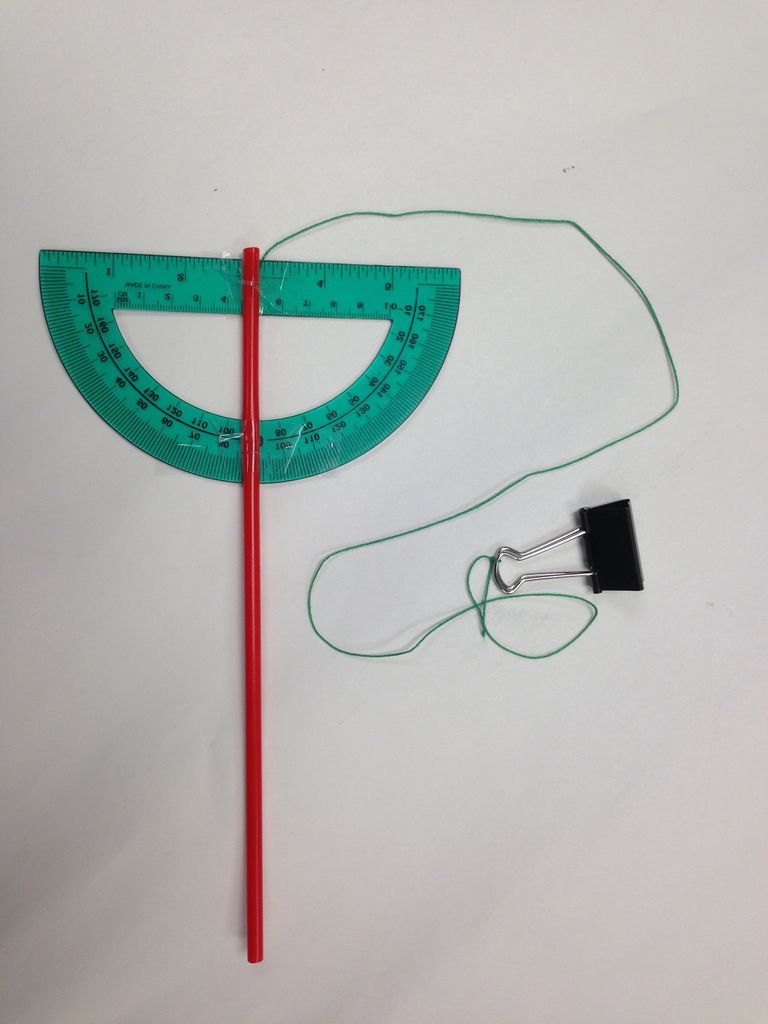 Clinometer String How to Make a Clinometer : 3 Steps - Instructables