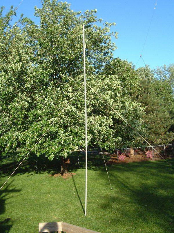Portable PVC Conduit Antenna Mast