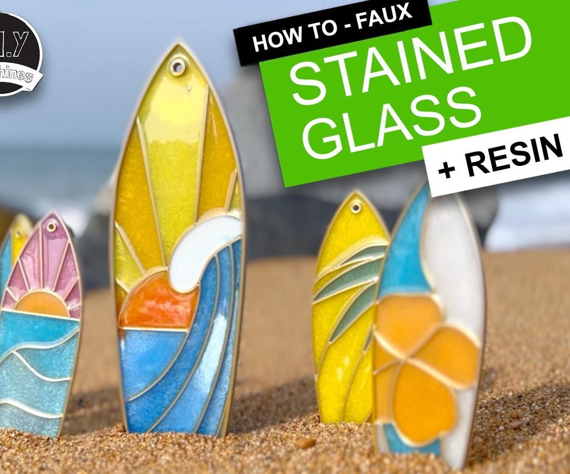 Faux Stained Glass - 3D Printed