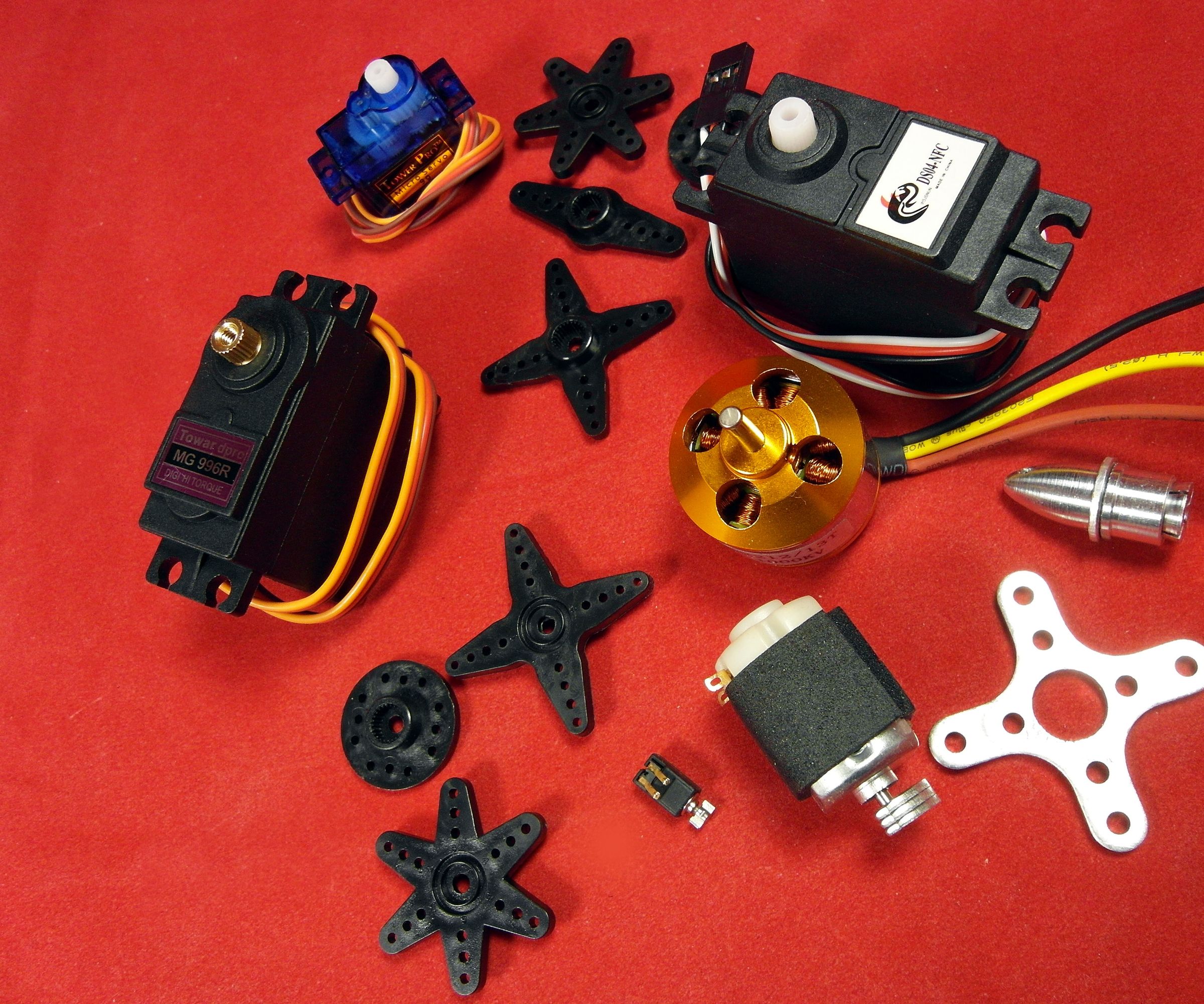 Tutorial:DC Motors-2/3: Servo, Brushless and Coreless, Vibration