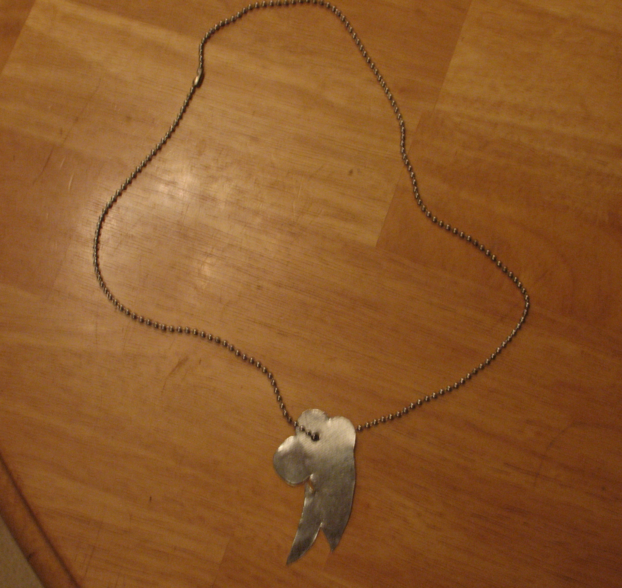 DIY Rainbow Dash Necklace (Metal)