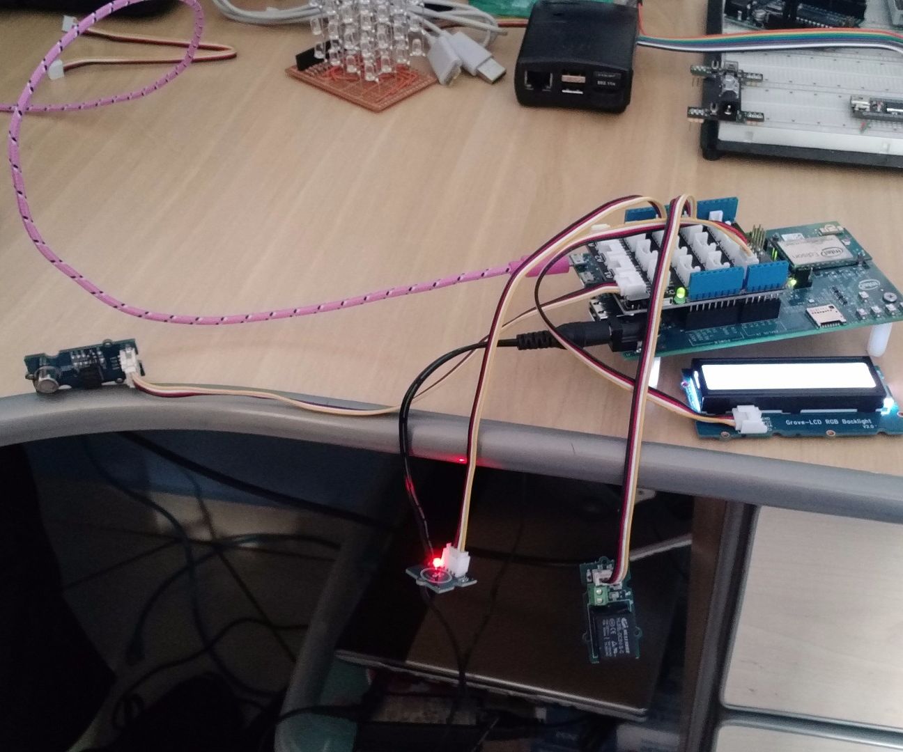 Relay Control Using Alcohol Sensor