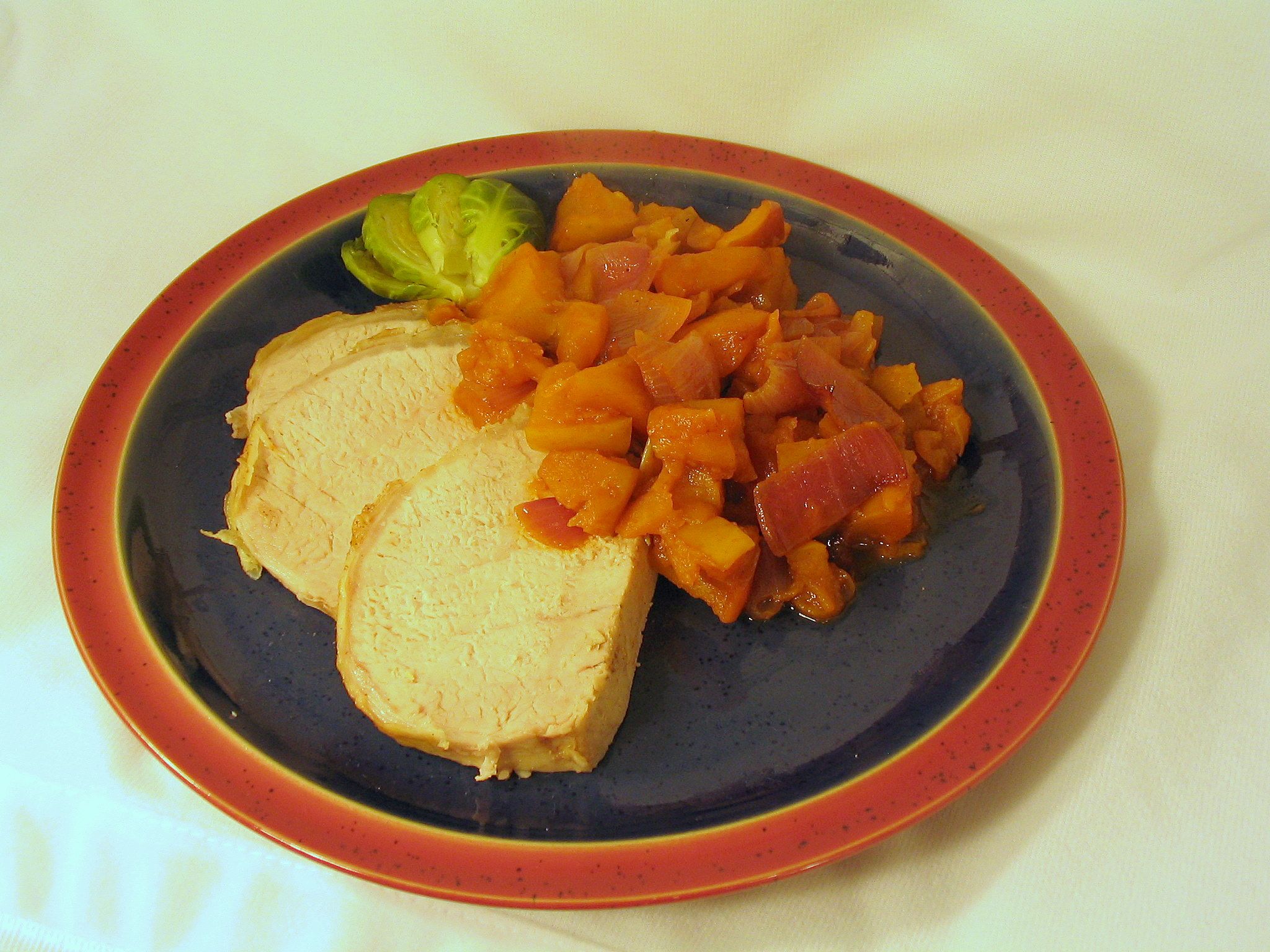 Roast Pork With Apples and Onions