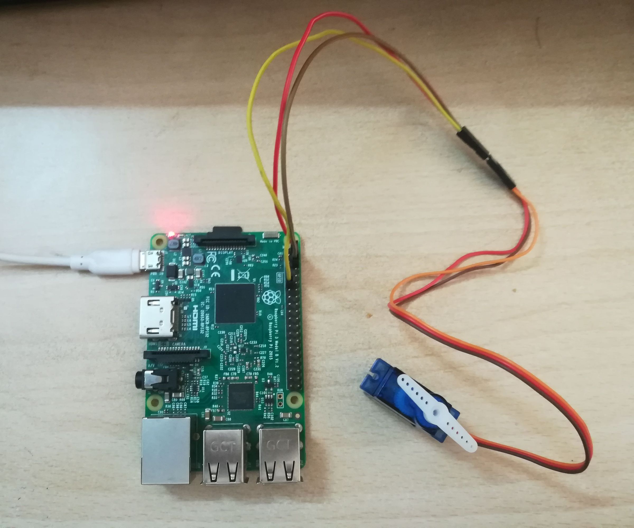 Controlling Servo Motor From Terminal With Precise Angle Using Raspberry Pi
