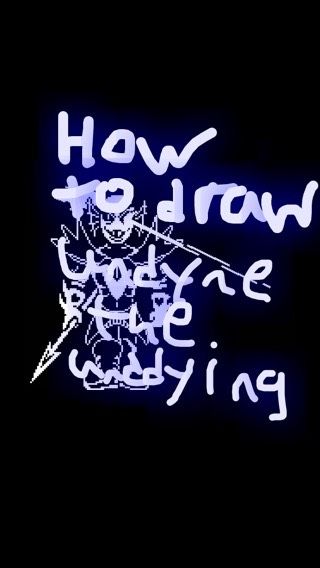 How to Draw Undyne the Undying