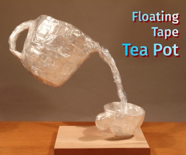 Floating Tape Tea Pot