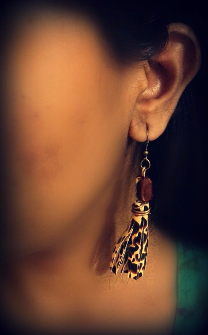 DIY Duct Tape Earring