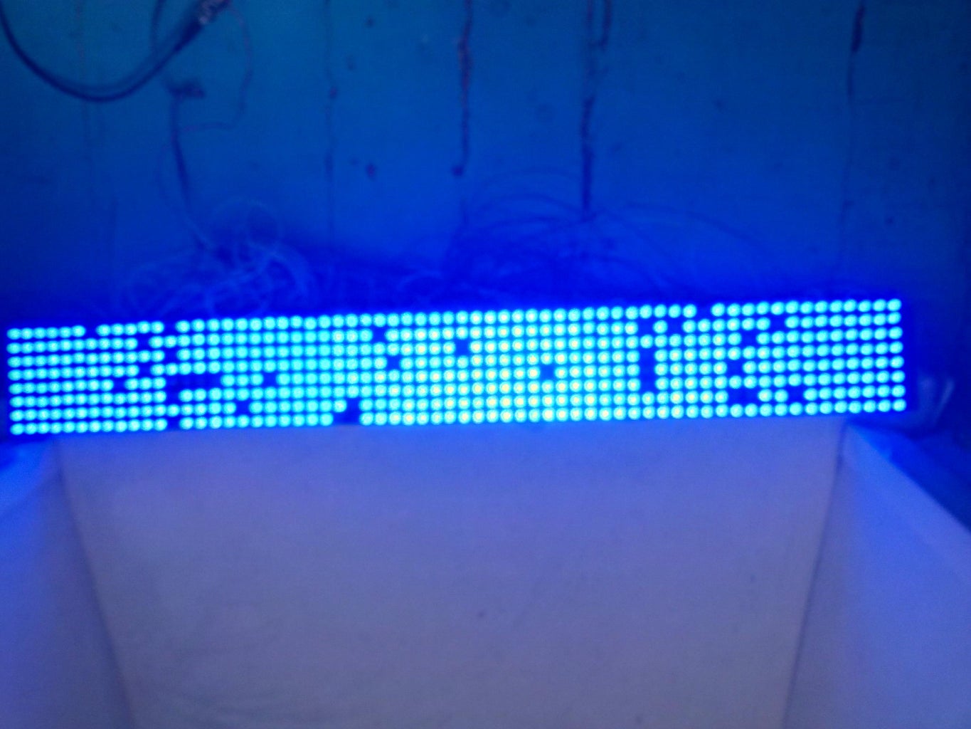 DIY LED Matrix 8 Steps Circuit Diagram