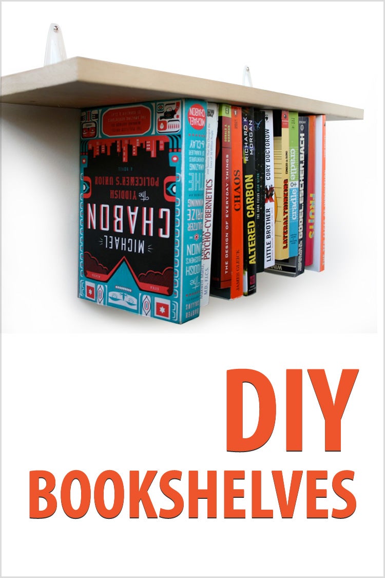 DIY Bookshelves Instructables