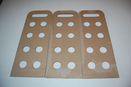 Shoe Shelves  Out of Paperboard