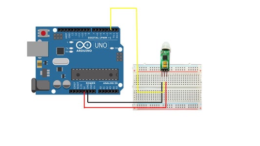 Tutorial: How to Use Mini PIR Motion Sensor HC-SR 505 With Arduino UNO ...