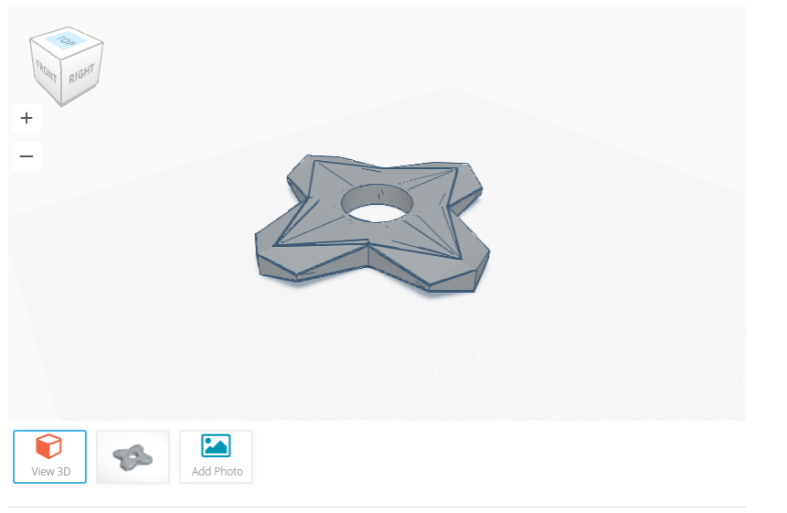 Safe Shuriken Fidget Spinner