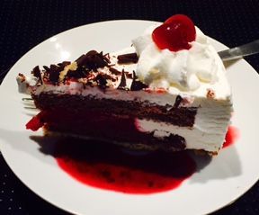 Cherry Tiramisu Ice-cream Cake