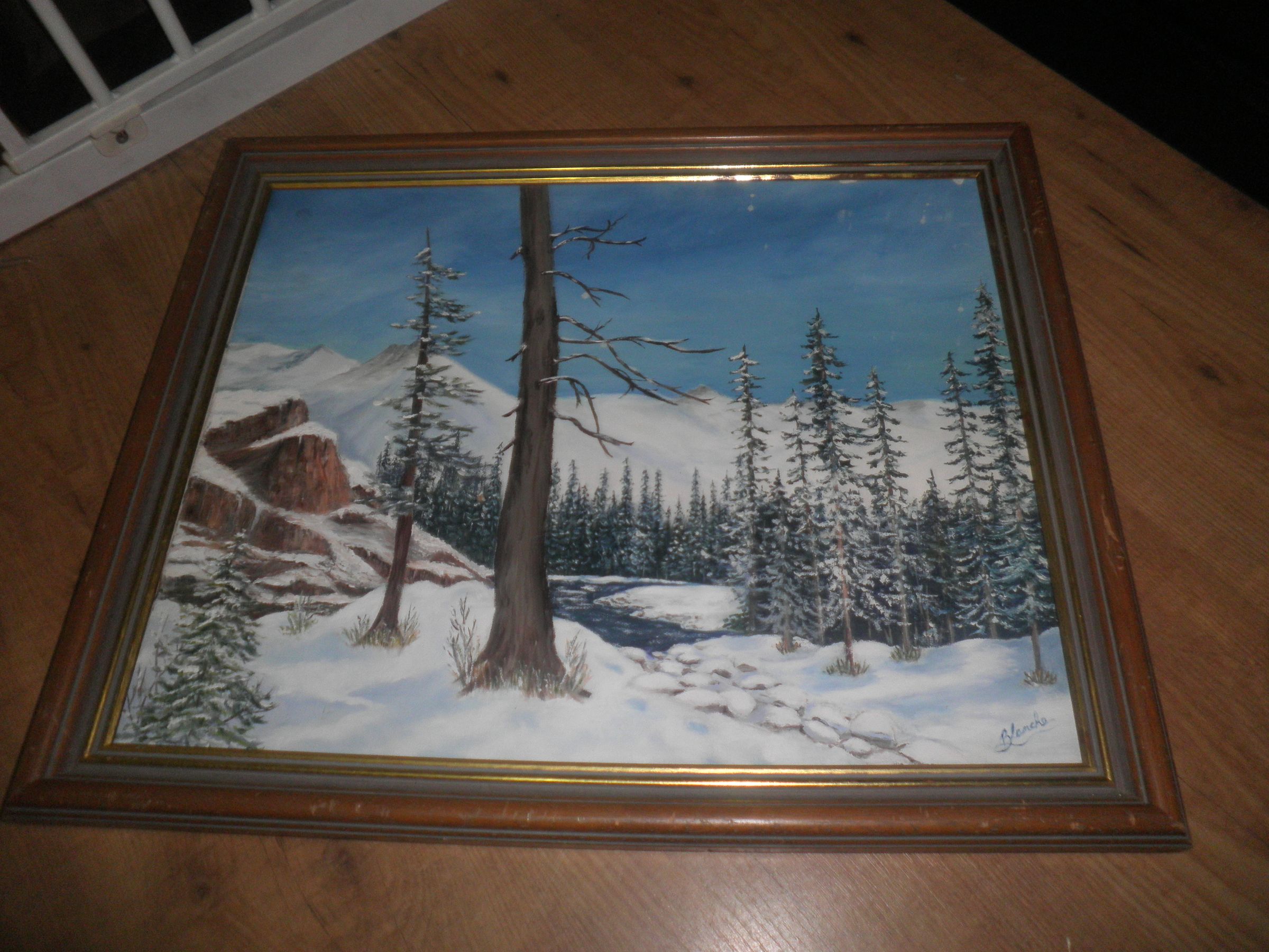 Restored Chalk-Board