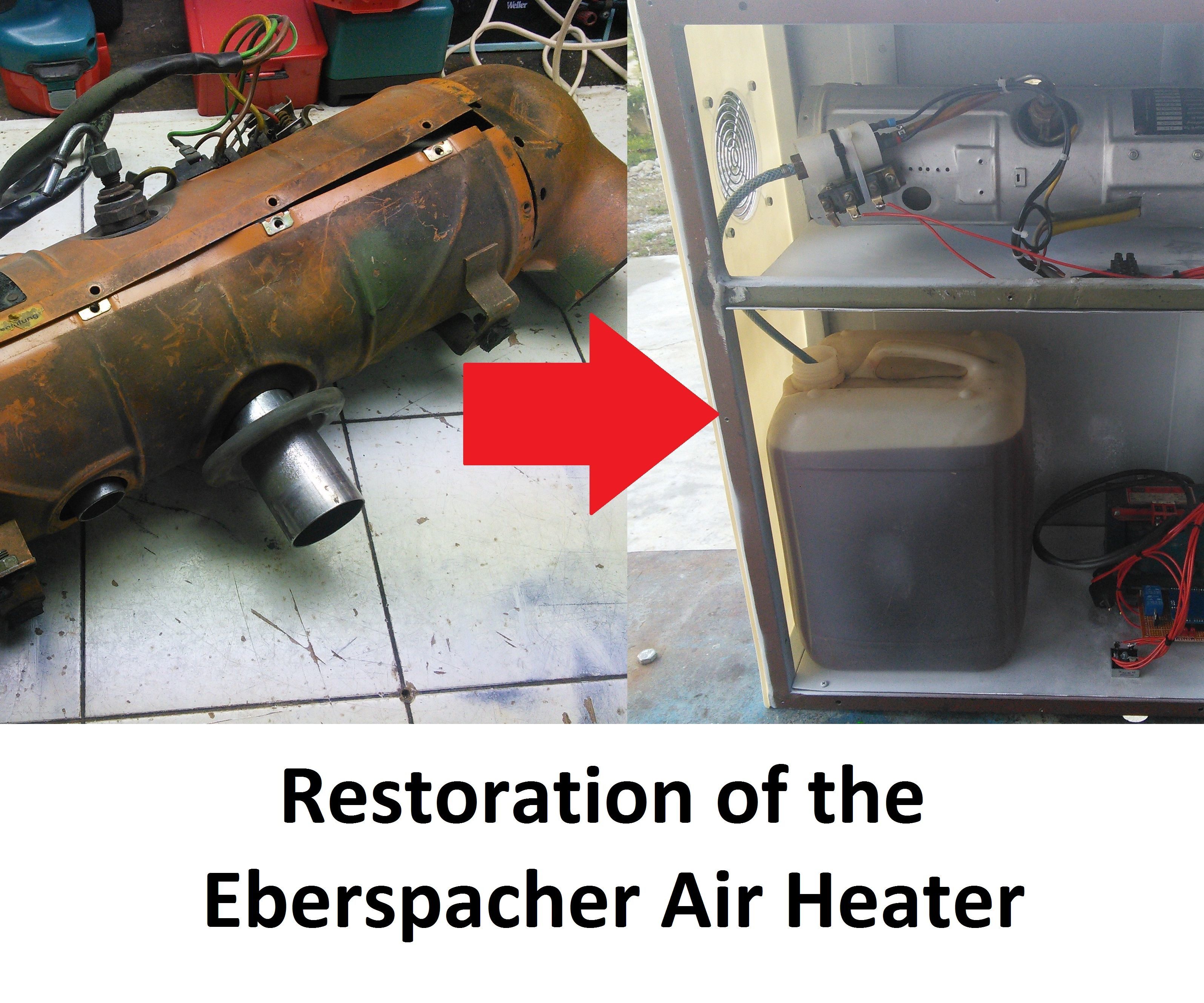 Restoration of the Eberspacher Air Heater