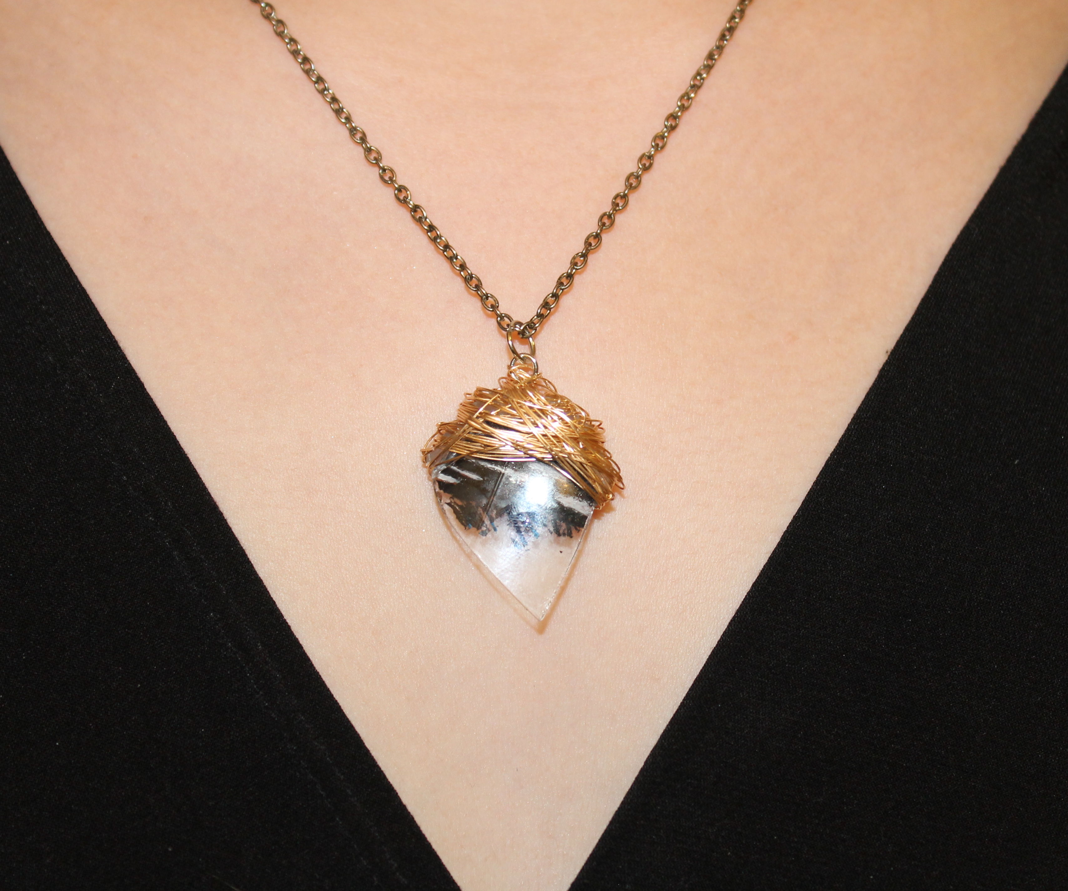 Broken Glass Necklace