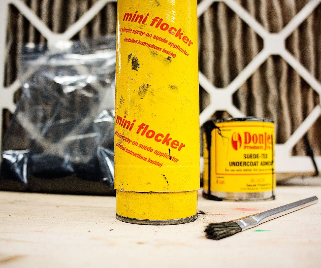 How to Flock a Box Drawer