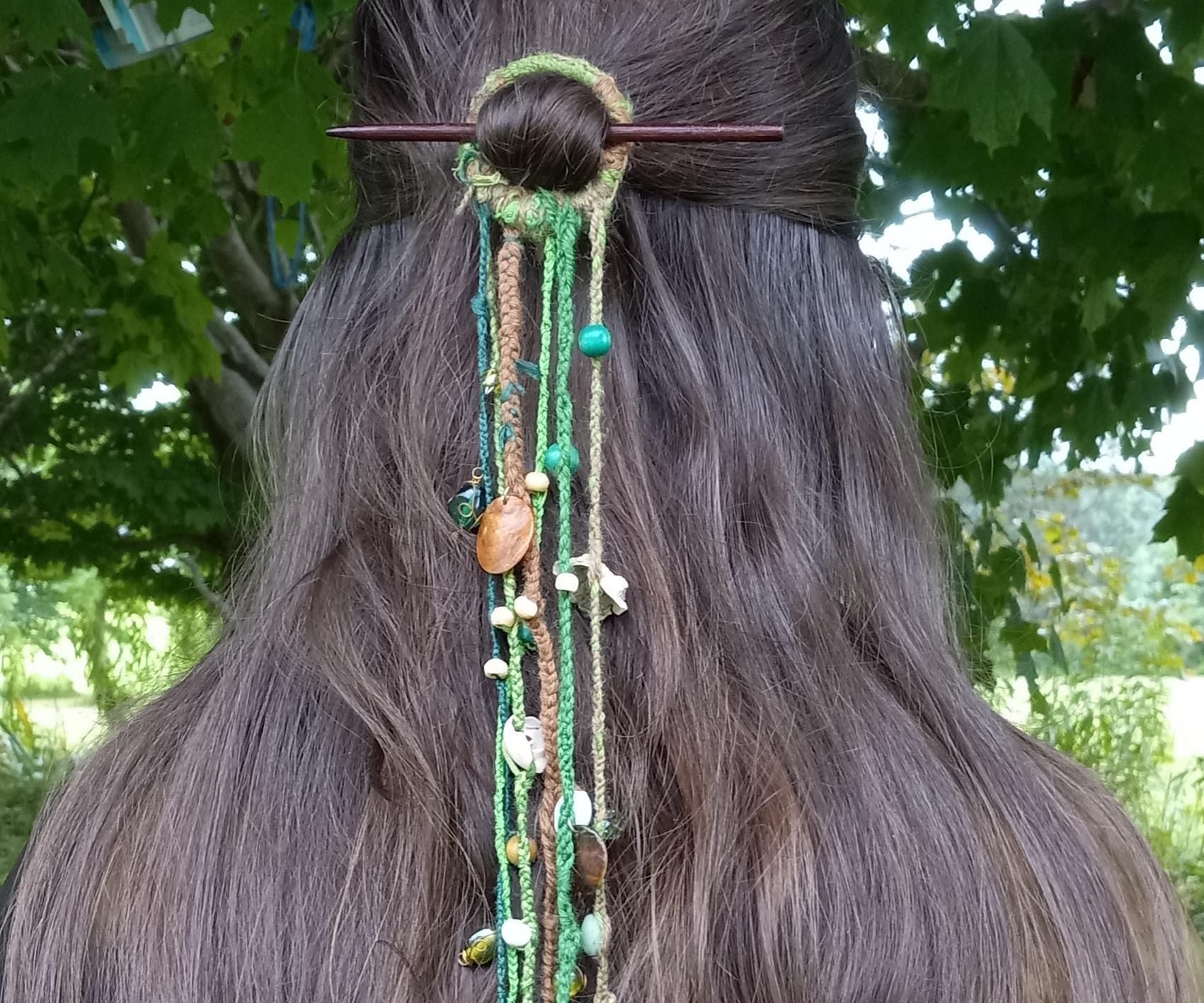 Dryad or Wood Elf Hair Accessory