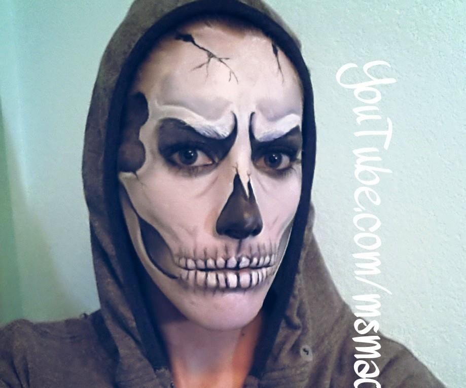Skull Makeup Transformation! AGAIN! 