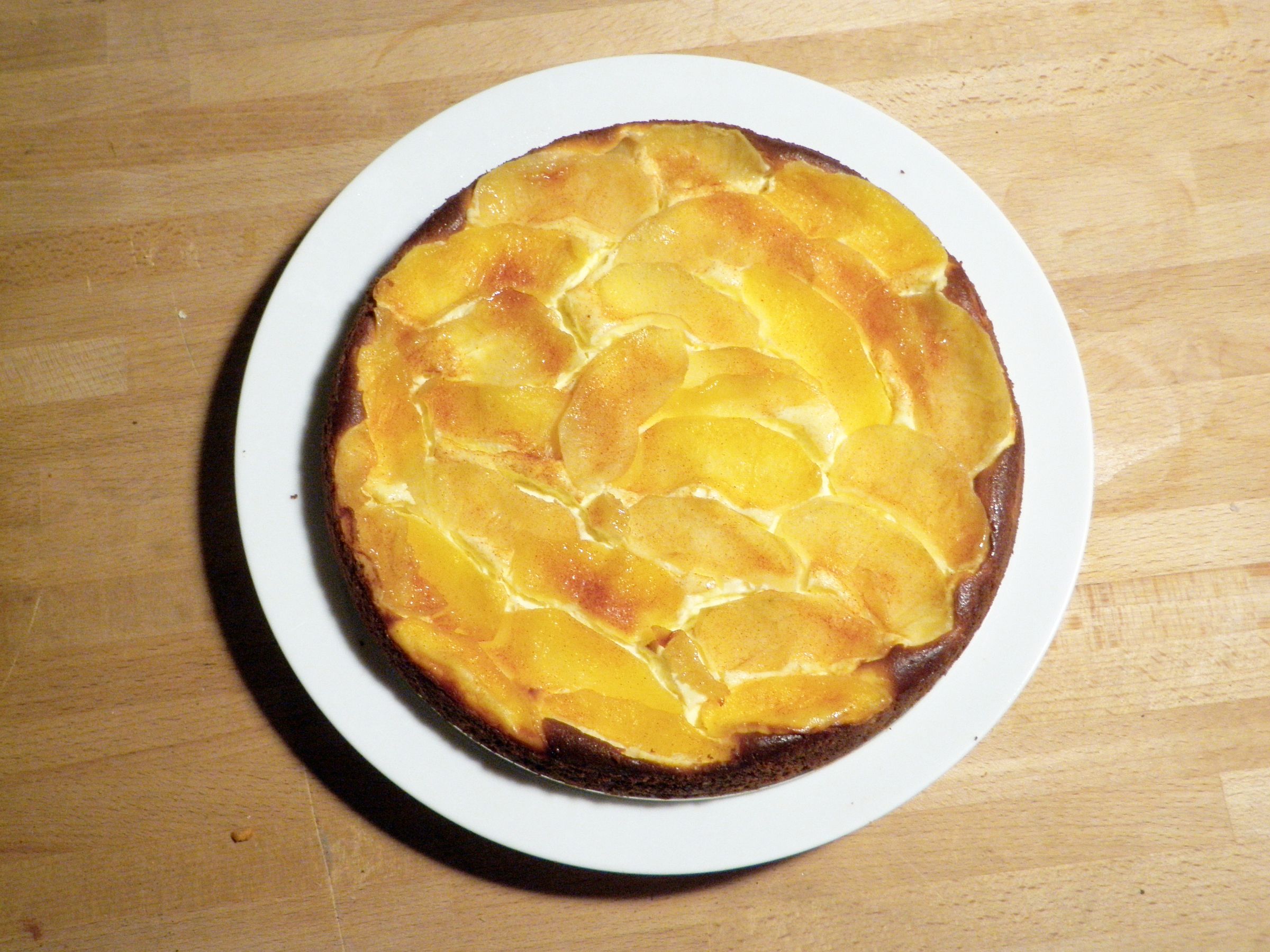 Apple Cheesecake