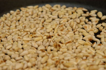 Toast Pine Nuts