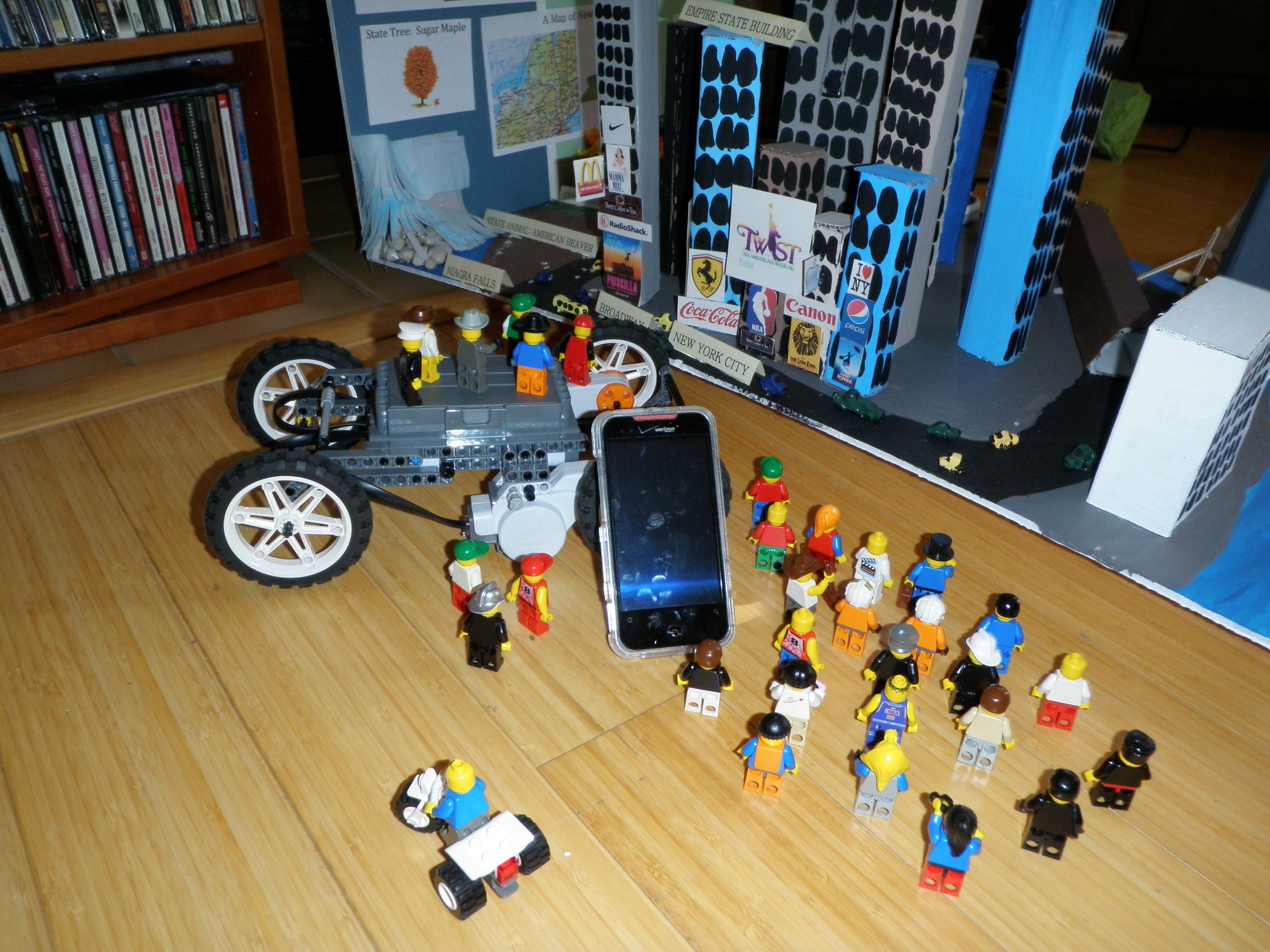 Mini Float Powered by LEGO and Android (Video) - Instructables