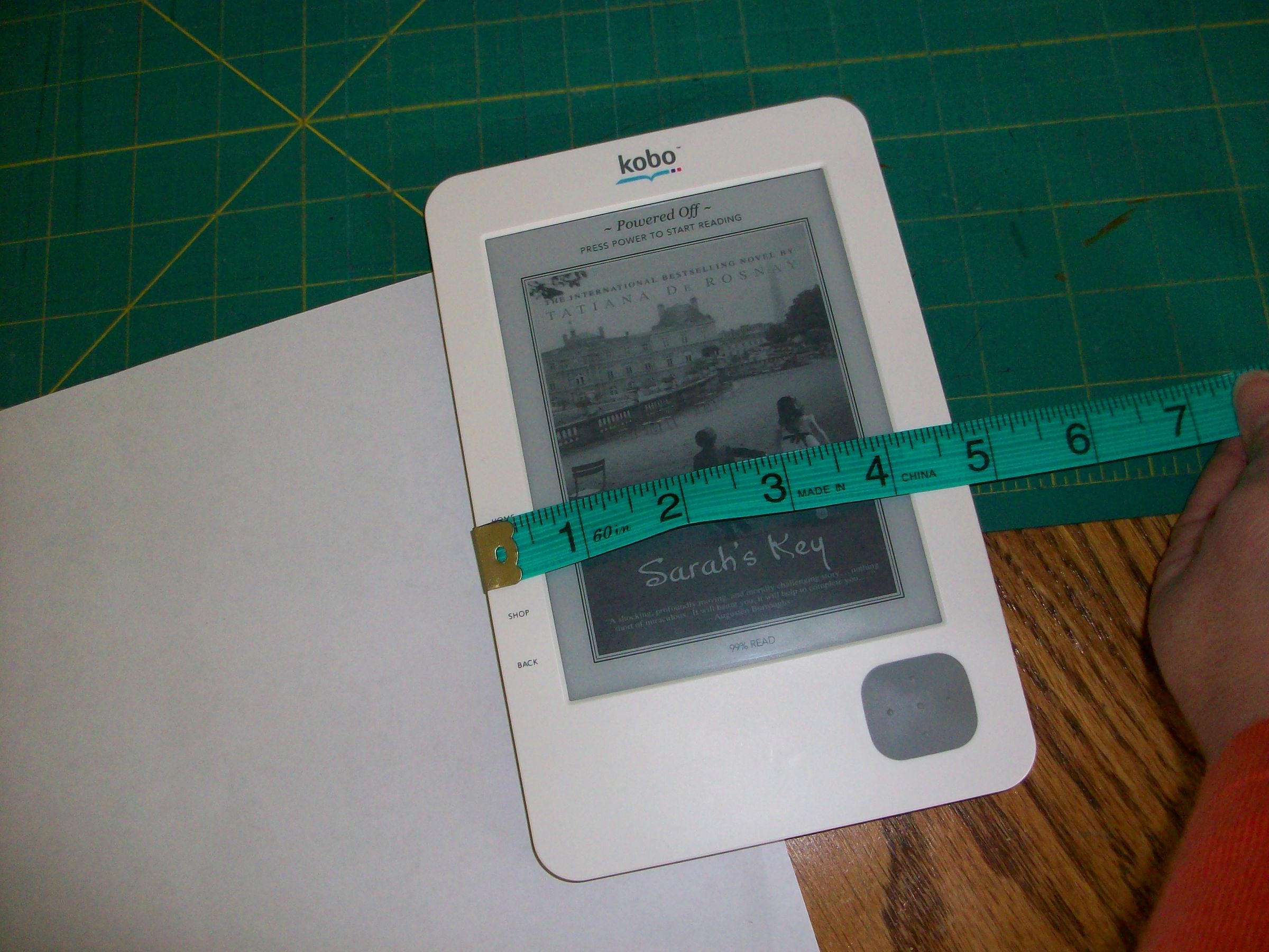 Quilted Cozy! Custom Fit EReader Pocket 6 Steps (with Pictures