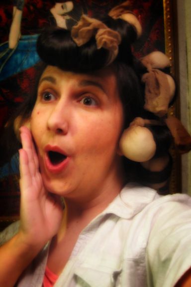 Make Your Own No Sew Hair Curlers