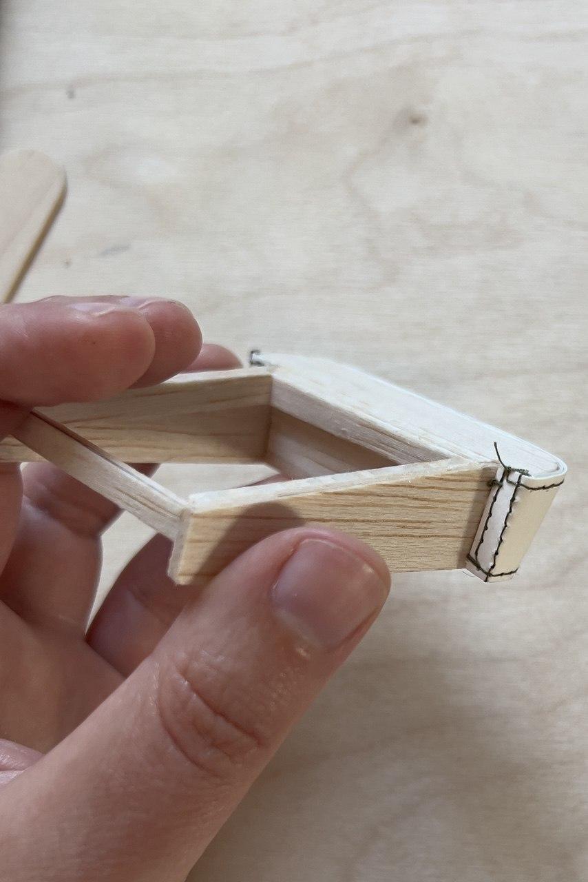 Anchoring Holes & Stitching Lines for Upholstery