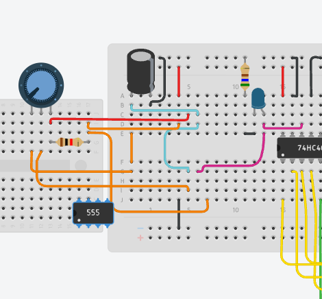 xuanqi1107様、10点の専用ページ LED CHASER CIRCUIT (555 TIMER & 4017) : 4 Steps - Instructables