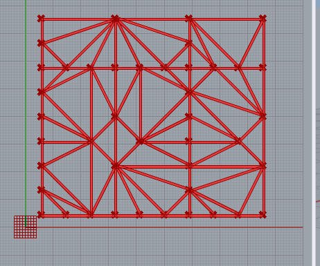 3D Patterns (Rhino + Grasshopper) 1st Trial