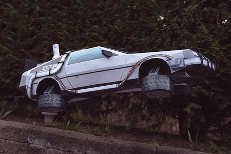 DeLorean BTTF Inspired Papercraft