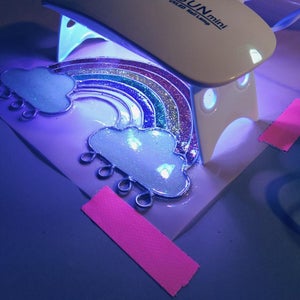 UV Resin and Glitter