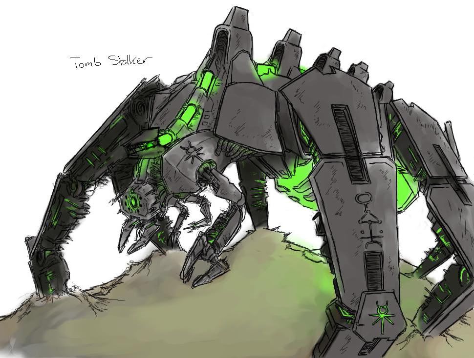 Build a Necron Tomb Stalker
