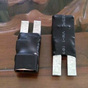 Covered With Heat Shrink