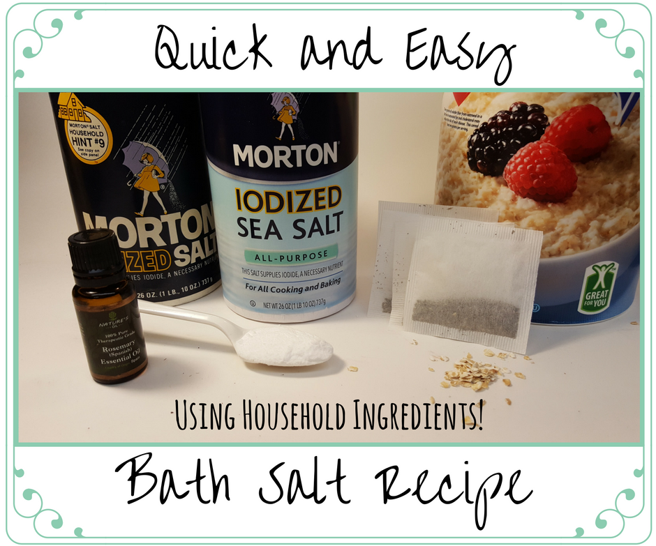 Quick and Easy Bath Salt Recipe