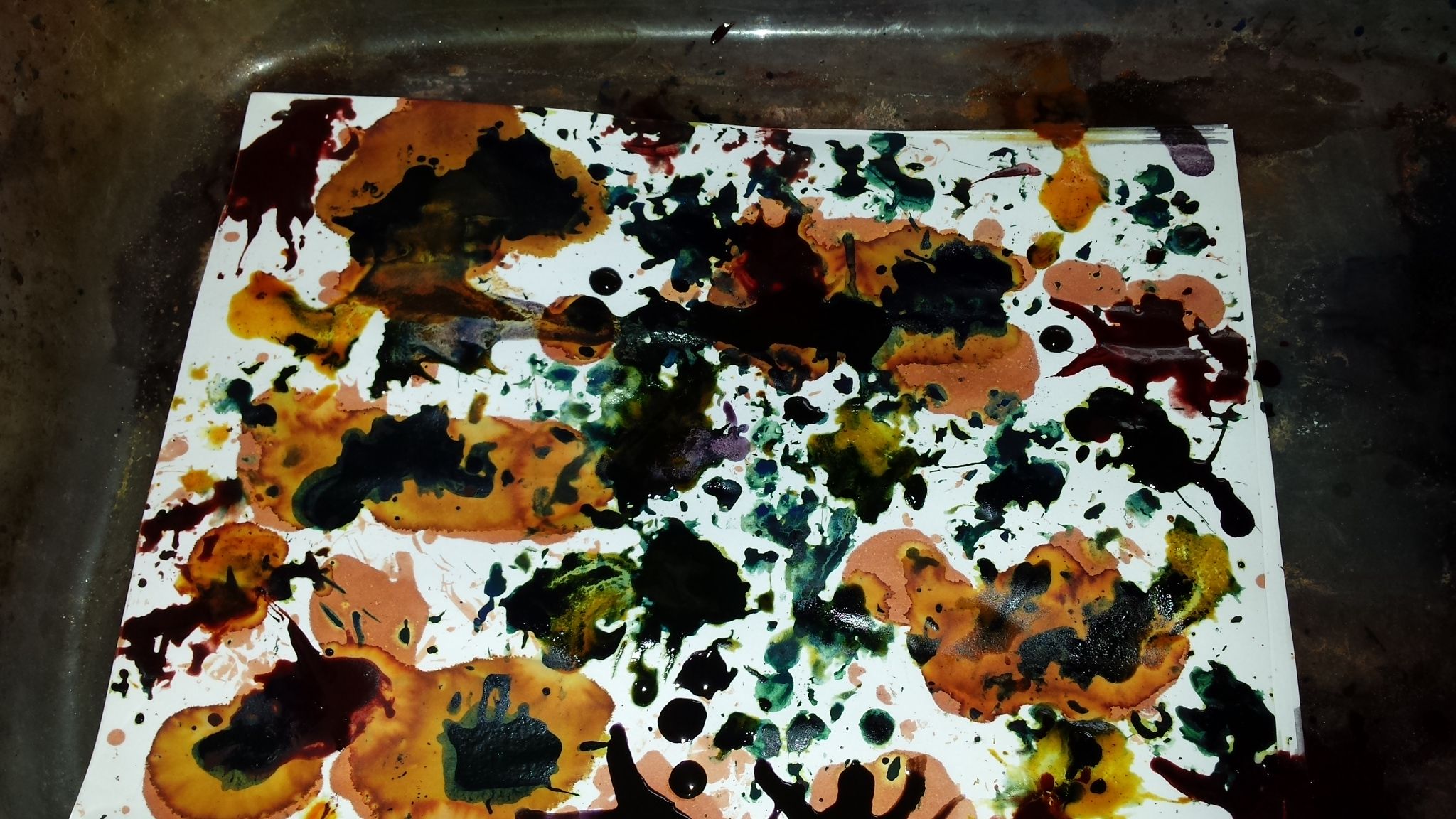 How to Make Rit Dye Paintings and Other Dyed Paintings. 8 Steps