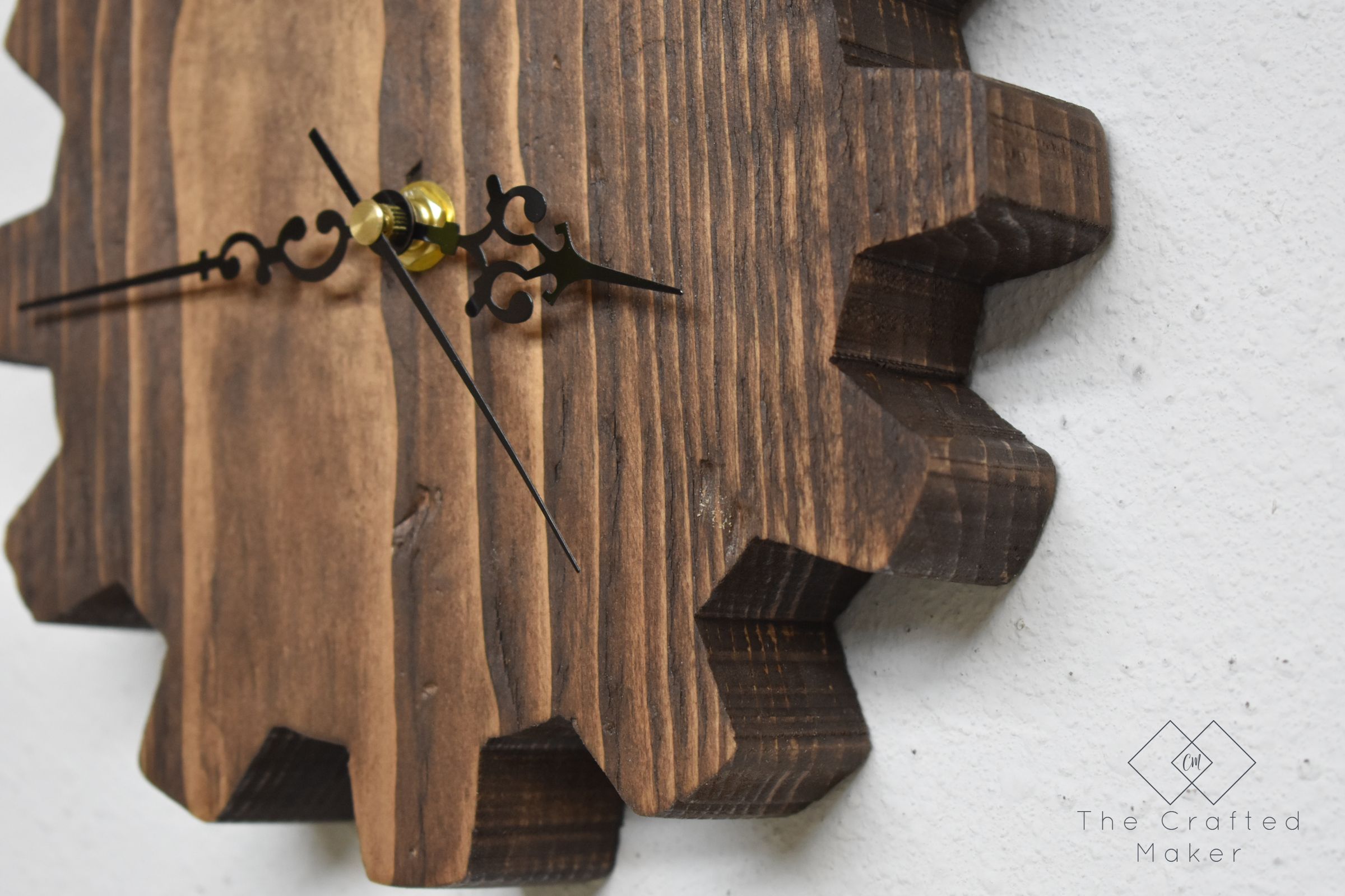 Wooden Gear Wall Clock 6 Steps (with Pictures) Instructables