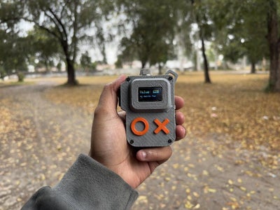 PREVIOUS PROJECT—PORTABLE AIR QUALITY METER