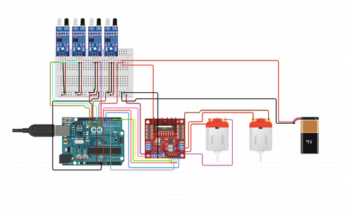 Line Follower Using Arduino | Easy DIY Project : 6 Steps - Instructables