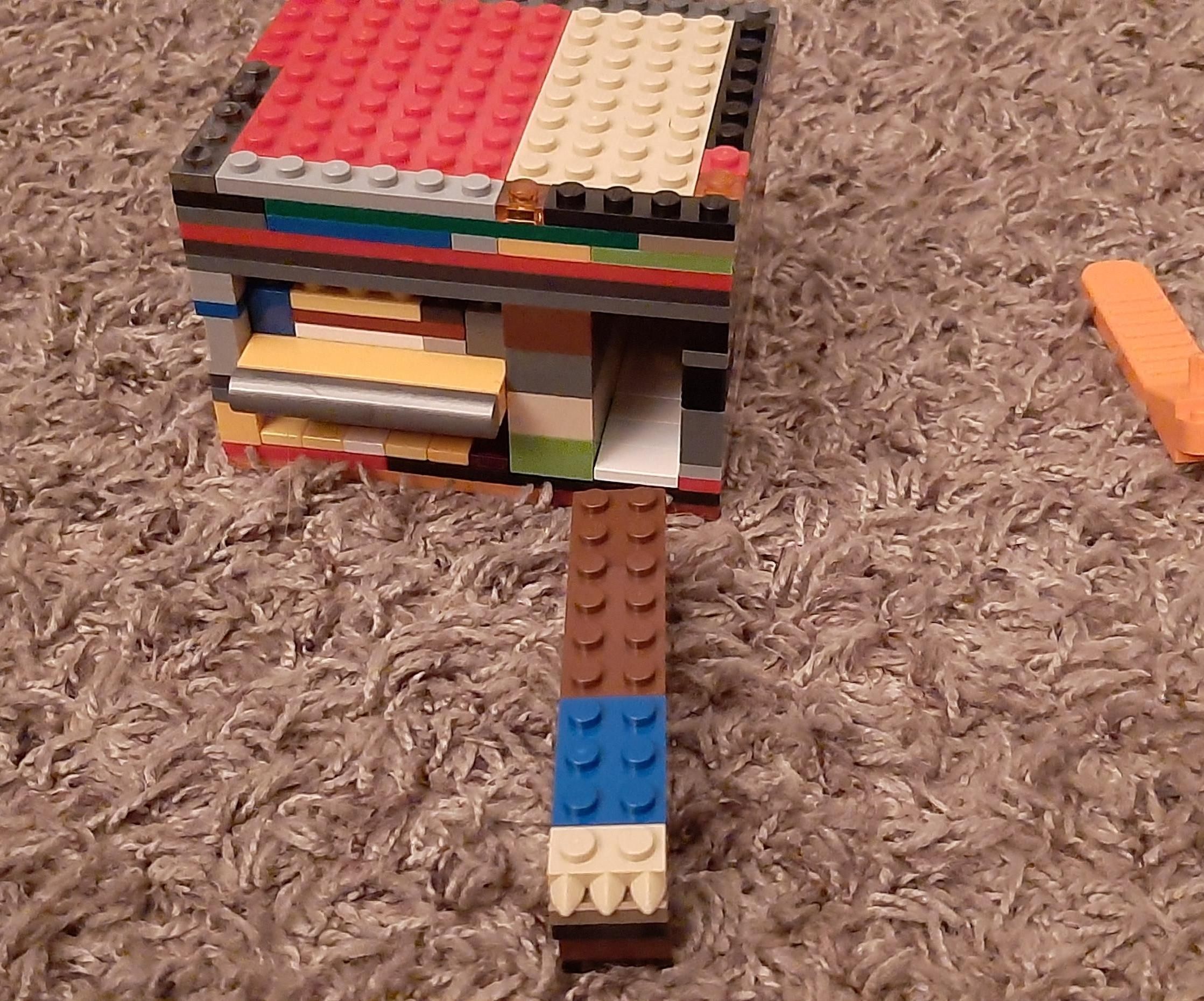 Lego Safe for Keys