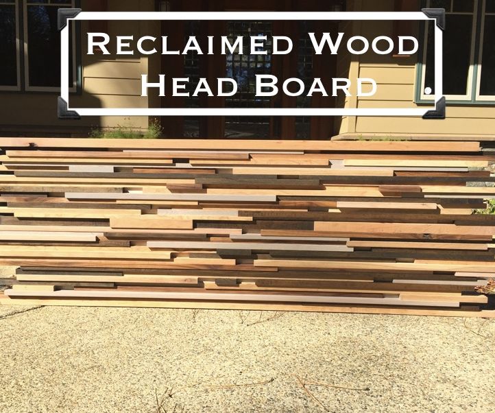 Reclaimed Wood Head Board/Wall Art