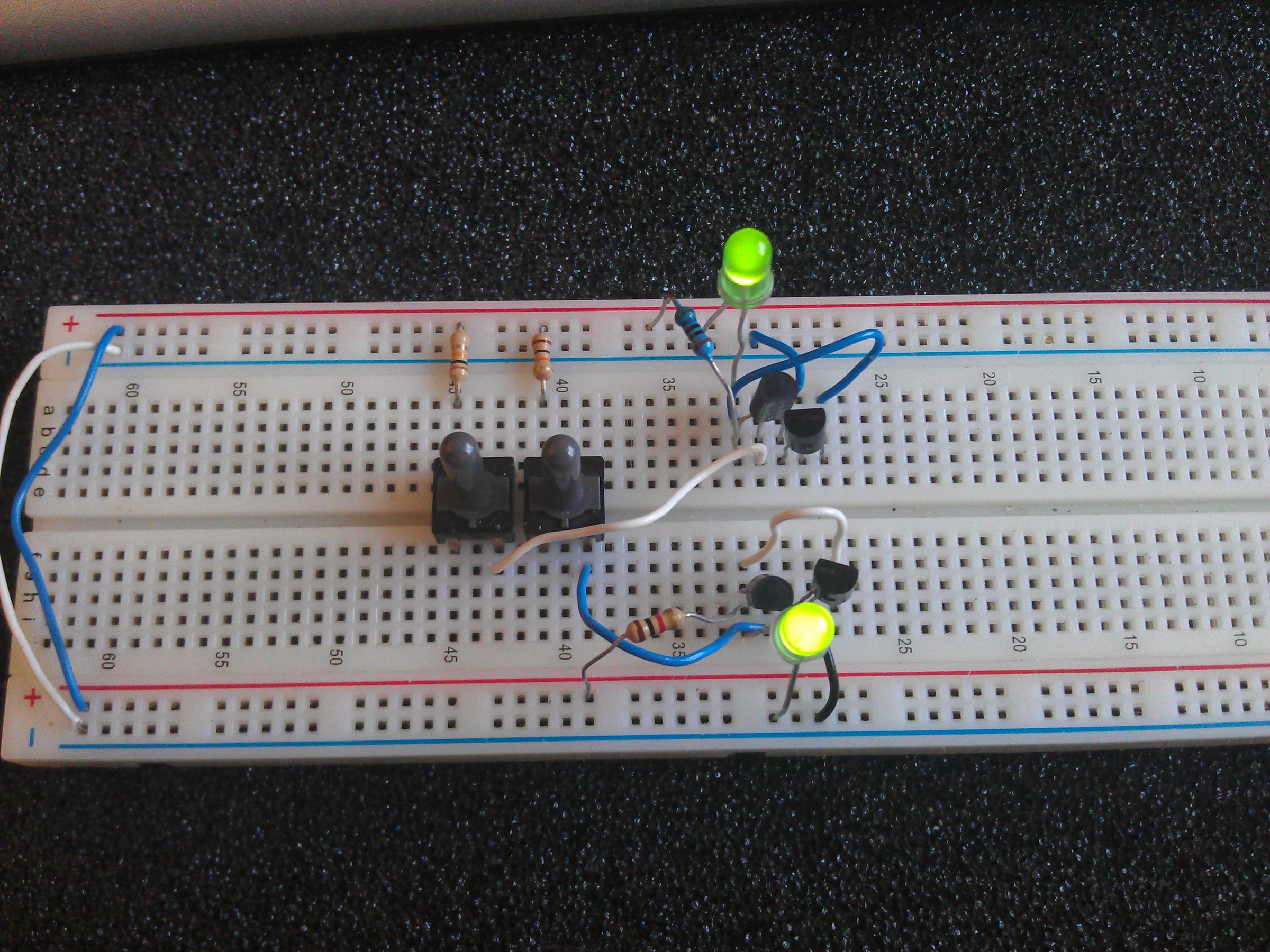 Logic Gates With NPN Transistors 15 Steps Instructables